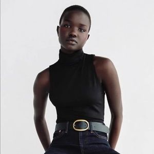 Zara Mock Neck Bodysuit